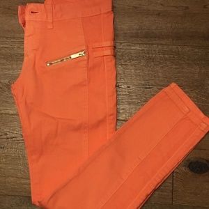 Bluemarine Jeans, Skinny, Low Rise, Orange